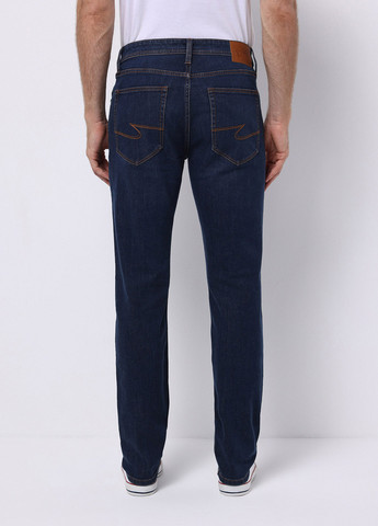 Синие демисезонные прямые джинсы Colin's