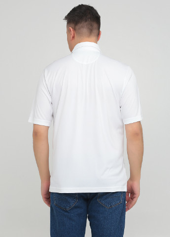Белая футболка-поло для мужчин Greg Norman с геометрическим узором