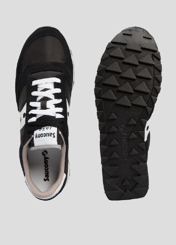 Черные замшевые кроссовки Saucony чёрные всесезоны (253540679)