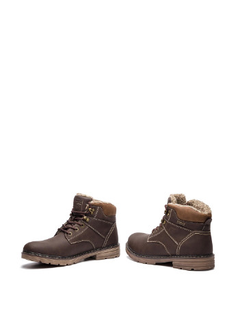 Темно-коричневые зимние черевики Lanetti