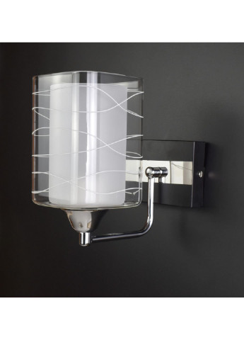 Бра настінна 126/1-bk Чорний 20х12х21 см. Sunnysky (253626003)