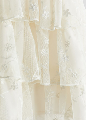 Кремовое платье H&M (371655041)