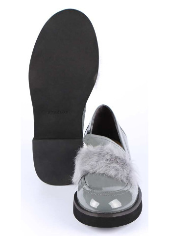 Stoalos Женские балетки 5135 серый з натуральная кожа, — демисезон (252153007)