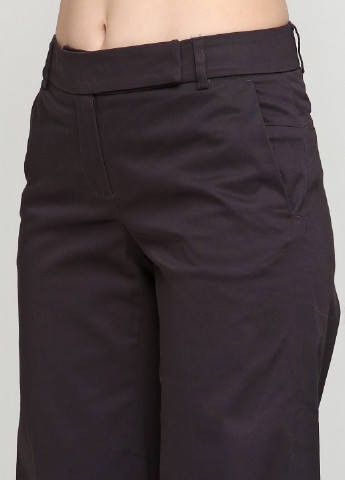 Темно-коричневые кэжуал демисезонные брюки Kookai