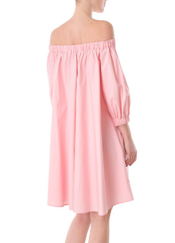 Розовое кэжуал платье Trussardi Jeans однотонное