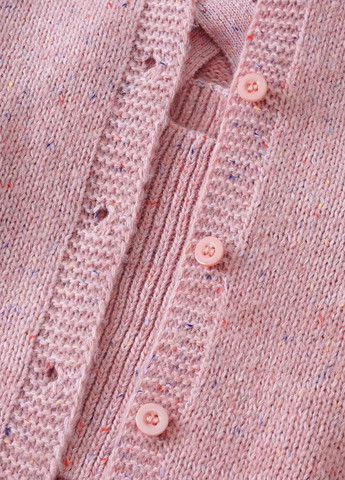 Темно-рожевий демісезонний комплект (кофта, топ) SHEIN