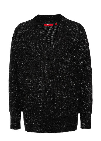 Черный демисезонный пуловер пуловер S.Oliver