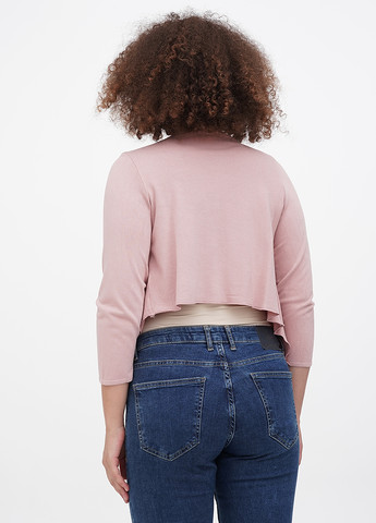 Светло-розовый демисезонный кардиган Alessa W