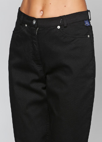 Черные кэжуал демисезонные брюки Robell