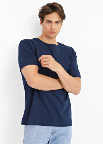 Темно-синяя футболка Promin