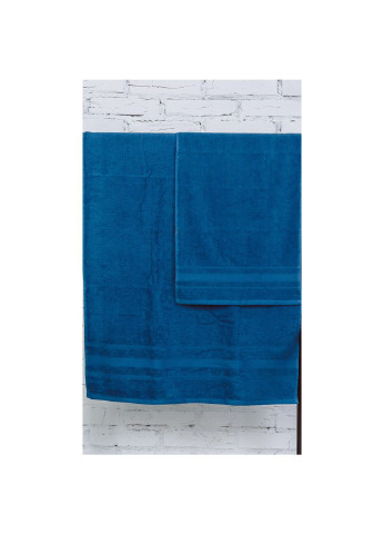 Mirson полотенце набор банный №5015 softness blueberry 50x90, 70x140 (2200003183078) синий производство - Украина