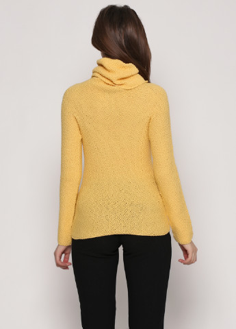Желтый демисезонный свитер Folgore Milano