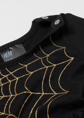 Чорна плаття-боді H&M (233624597)