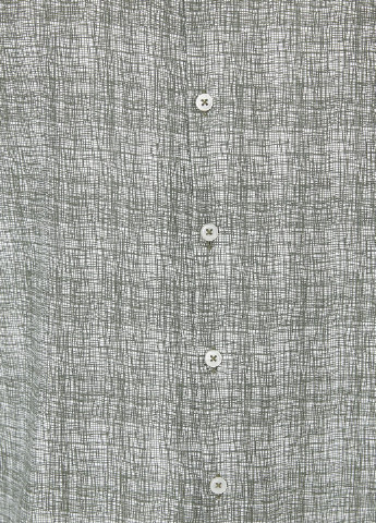 Серая кэжуал рубашка с абстрактным узором KOTON