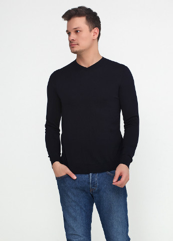 Темно-синий демисезонный пуловер пуловер Cos