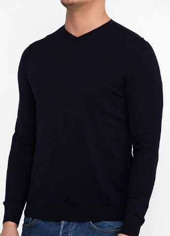Темно-синий демисезонный пуловер пуловер Cos