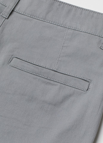 Светло-серые кэжуал демисезонные чиносы брюки H&M