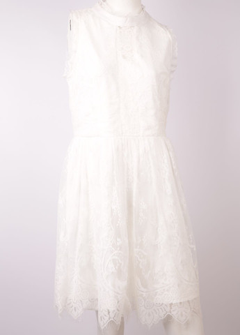 Білий коктейльна сукня Asos однотонна