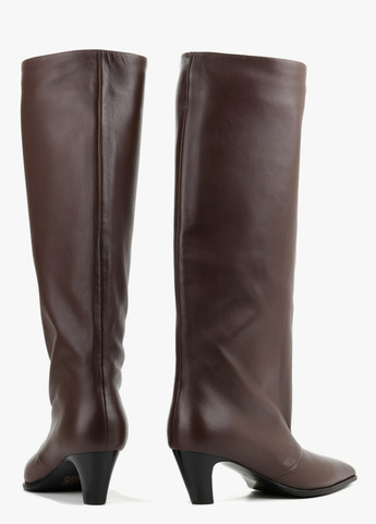 Осенние сапоги Le'BERDES с драпировкой