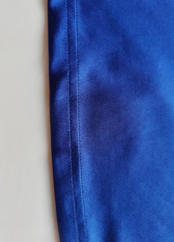 Темно-бирюзовое вечернее платье годе, с открытой спиной SHEIN однотонное