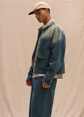 Комбинированная демисезонная куртка SHEIN