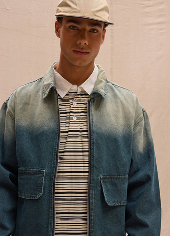 Комбинированная демисезонная куртка SHEIN