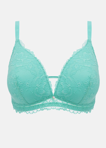 Мятный демисезонный комплект (бюстгальтер, трусики) Leilieve