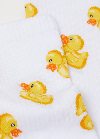 Білі шкарпетки H&M качка (304283743)