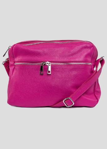 Розовая кожаная сумка кросс-боди Conte Frostini (254368108)