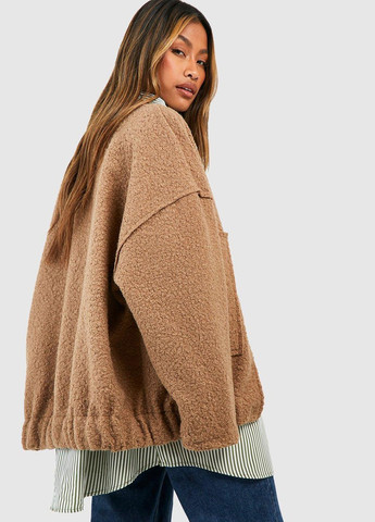 Бомбер Boohoo на кнопках (318326652)