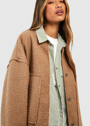 Бомбер Boohoo на кнопках (318326652)