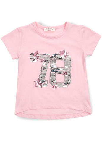 Светло-серый летний набор детской одежды "78" (14246-110g-pinkgray) Breeze