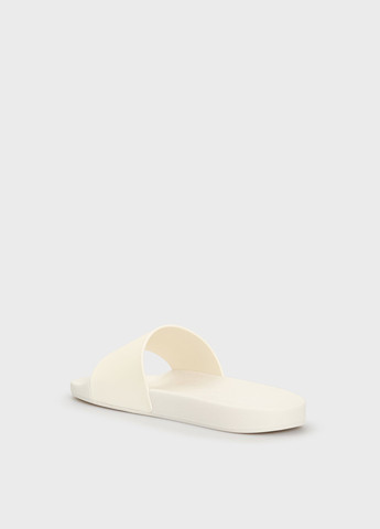 Белые шлепанцы Calvin Klein Jeans с тиснением, с логотипом