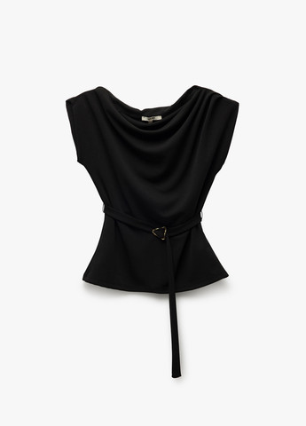 Чёрная блуза KOTON