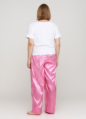 Розовые домашние демисезонные брюки Boohoo