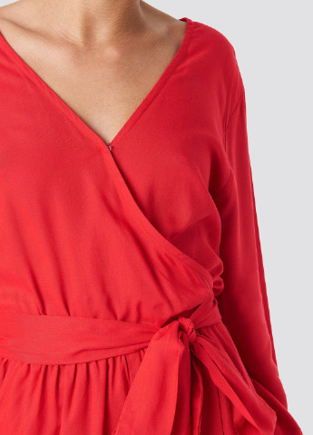 Комбінезон NA-KD однотонний червоний кежуал