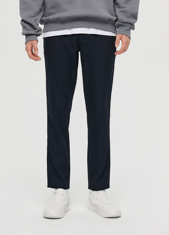 Черные демисезонные слим джинсы House