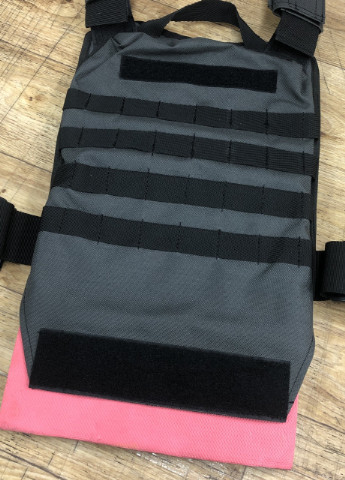 Плитоноска для военных со стропами MOLLE UkrCossacks 1.0 серая No Brand (253135502)