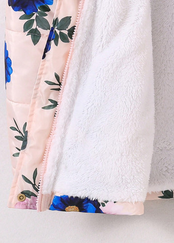 Комбінована зимня куртка SHEIN