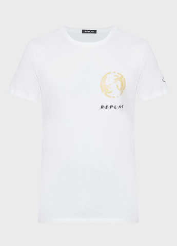 Біла футболка Replay