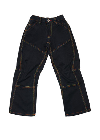 Черные демисезонные прямые джинсы Mason's
