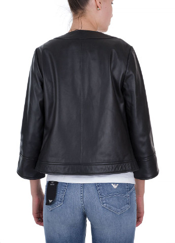 Черная летняя куртка Trussardi Jeans