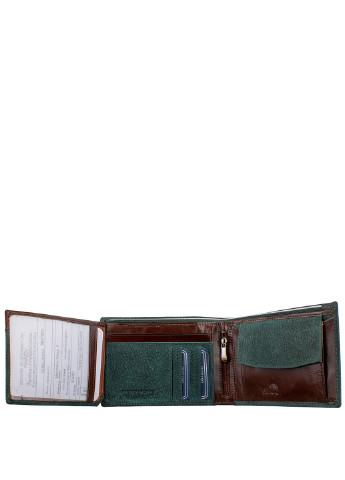 Мужской кожаный кошелек 13х10,5х2 см Forever young (195771845)