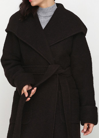 Темно-коричневое демисезонное Пальто Florens