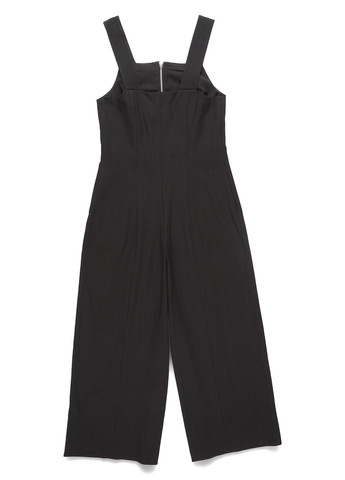 Комбинезон Club Monaco комбинезон-брюки однотонный чёрный кэжуал полиэстер