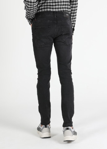 Темно-серые демисезонные скинни джинсы 040 ALEX Colin's