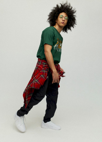 Темно-зелена футболка чоловіча YAPPI