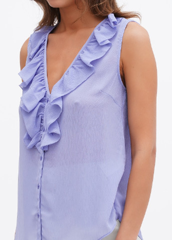 Лавандова літня блуза H&M