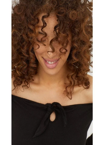 Чорна блуза H&M