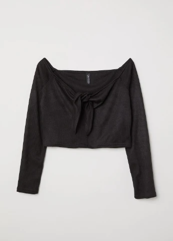 Чорна блуза H&M
